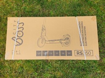 Nová elektrická koloběžka City Boss RS350 (černá)