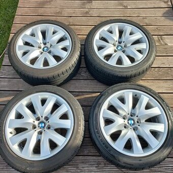 BMW Alu kola 126 Silver vč. pneu (sada)