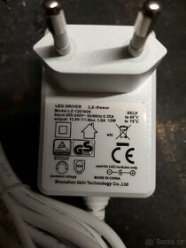5 ks DC adaptér 240/12 V, max 1.0A, 12 W
