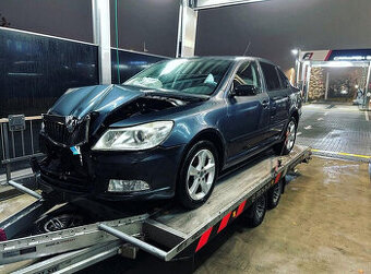Vůz na náhradní díly Škoda Octavia sedan 2008 BXE KPQ LF8J - 1