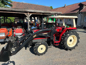 Yanmar FX 28 D , 4x4 s originálním čelním nakladačem