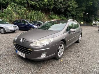 Peugeot 407 SW 2.0HDI 103kW Combi xenony klima panorama 2010
