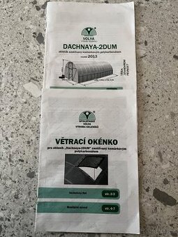 Skleník Dachnaya -2dum