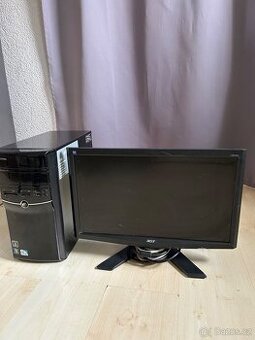 LCD monitor plus PC.