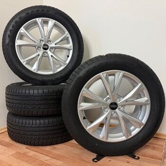 AUDI/VW/ŠKODA 5x112 R18 ET43+CELOROČNÍ 235/55R18 8mm