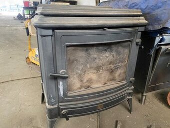 Prodám litinová krbová kamna 16kW