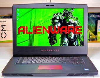 Herní notebok ALIENWARE | GTX 1060 6GB | I7-7700HQ | RGB
