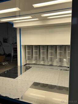 Prášková lakovací kabina