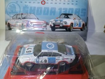 Hachette 1:24 Škoda 130 RS + kalendář - 1