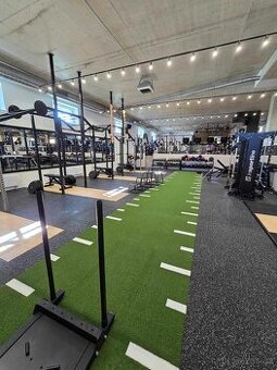 Sprint track - umělá tráva, dráha pro saně - prowler sled