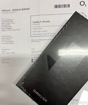 Samsung S24 5G, 128GB Black Onyx