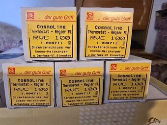 Termostatické hlavice RVC 100