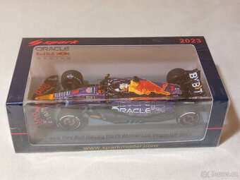 Max Verstappen 2023 Red Bull RB19 Las Vegas F1 model 1:43