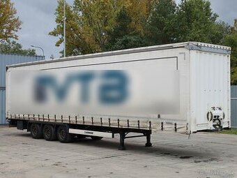 Krone SD, LOW DECK, ZVEDACÍ NÁPRAVA, NÁPRAVY SAF, TŘÍSTRANNÁ - 1