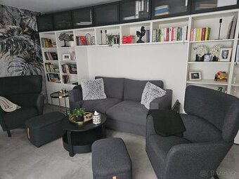 Rozkládací 2místná pohovka