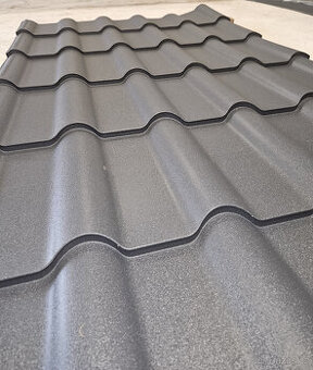 Prodám krásnou plechovou střešní krytinu - římská taška