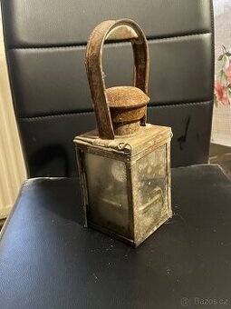 Stará lampa na Petrolej, ČSD, dráha, železnice