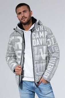 NOVÁ Prošívaná pánská zimní bunda CAMP DAVID