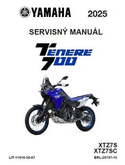 Yamaha Tenere 700 2025 servisny manual