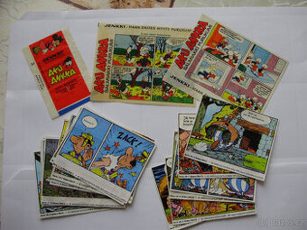 Obaly a obrázky ze žvýkaček