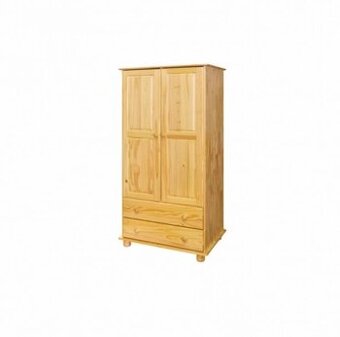 Dřevěná skříň 2dveřová 8850 lak