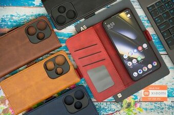 Zavírací pouzdra s bočním páskem pro Xiaomi / Redmi / Poco