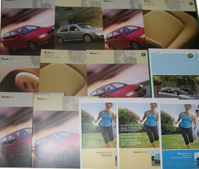 Prospekty katalogy leták Škoda Octavia Fabia Superb