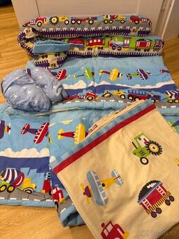 Set 2x mantinel, povleceni, jednoluzko