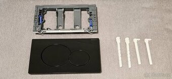 Ovládací tačítko WC Geberit Sigma01 115.770.DW.5 černý lesk