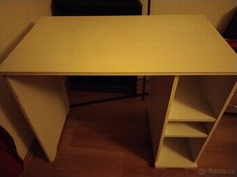 Psací stůl 90x50 bílá