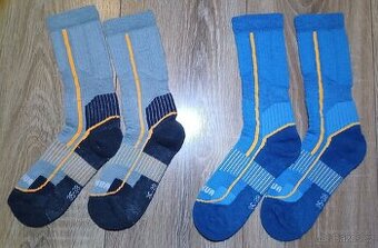 Dětské zimní hřejivé ponožky SH 100 vel 36-38 - 2 páry