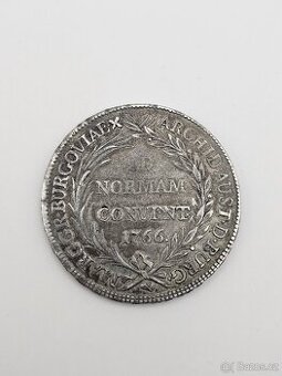 Stříbrný tolar 1766, Marie Terezie – Markrabství Burgau