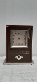 Dřevěné hodiny - pokladnička (bez strojku)