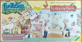 Dekorační samolepky na zeď Funberry Farm