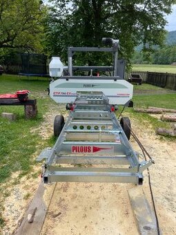 Kmenová pásová pila PILOUS CTR 750 EV - mobilní provedení