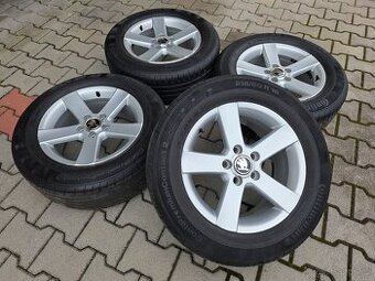 Originální alu kola Škoda 5x112 Letní 215/60/16