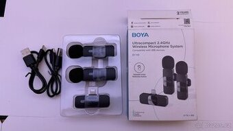🎤 BOYA BY-V2 – bezdrátový mikrofon pro iPhone / iPad