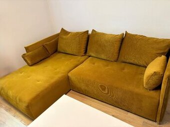 Rozkládací sedačka s úložným prostorem