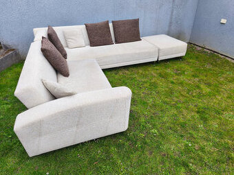 Sedací souprava / sedačka, rozkládací, 253x243 cm