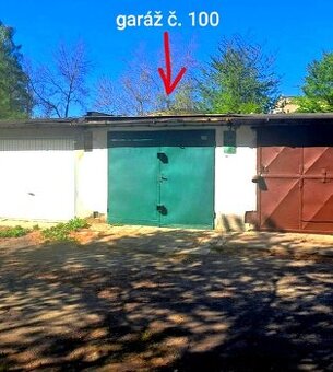 Prodám garáž č. 100, Havířov – Šumbark (vlastní pozemek, mon