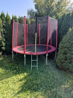Trampolína GoodJump ČERVENÁ 305 cm
