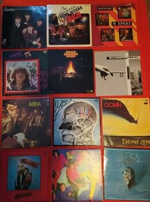 LP gramofonové desky Rockové