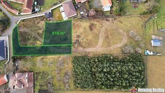 Prodej stavebního pozemku o výměře 819 m2, v obci Malé Výkle