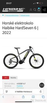 Haibike elektrokolo