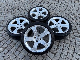 Alu r18 4x108 Peugeot letni pneu 225/40r18