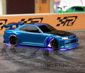 1/76 C64 DRIFT RC Car RTR (modrá metalíza) - 1