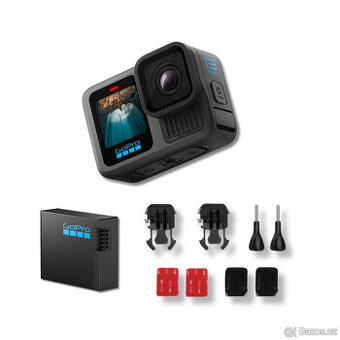 NOVÉ GoPro Hero 13 Black Edition + baterie + příslušenství