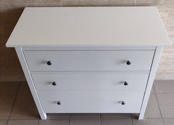 IKEA HEMNES Komoda se 3 zásuvkami, bílá
