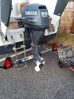 lodní motor Yamaha 9.9 startér,dob