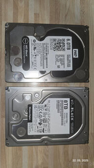 8TB a 6TB WD Black